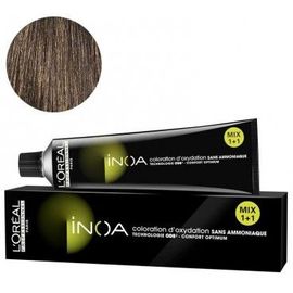 Coloration Inoa N°6.13 Blond Foncé Cendré Doré 60ml 
