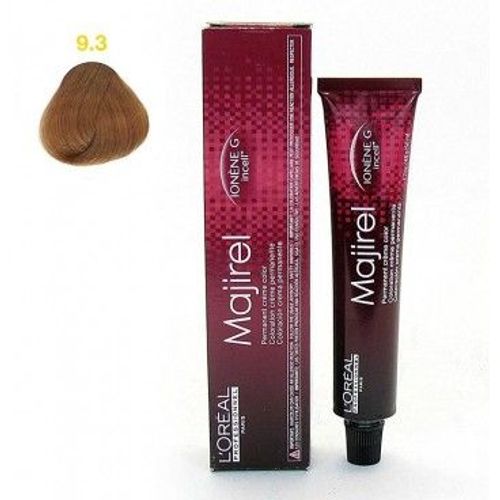 Coloration Majirel N°9.3 Blond Très Clair Doré 50ml 
