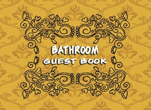 I Pooped! Bathroom Guest Book: Perfect Gift For Family, Birthday, Men And Boys, Quote Restroom Journal Notebook