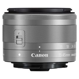 Objectif Canon EF-M - Fonction Zoom - 15 mm - 45 mm - f/3.5-6.3 IS STM - Canon EF-M - pour EOS Kiss M, Kiss M2, M, M10, M100, M2, M200, M3, M5, M50, M50 Mark II, M6, M6 Mark II