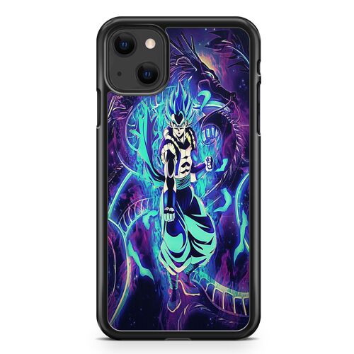Coque Fifrelin Rigide Noire Pour Iphone 13 Dragon Ball Z 7 Ref 8842
