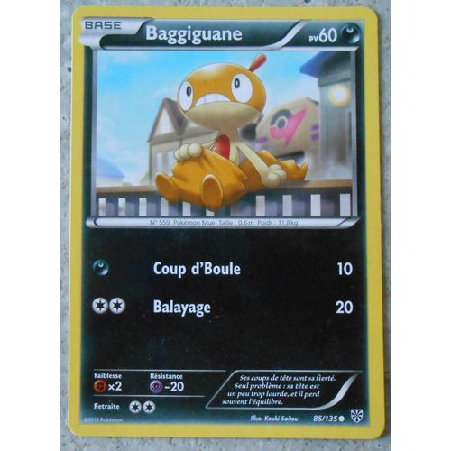 Pokemon - Tempete Plasma - Baggiguane 85/135 - Vf