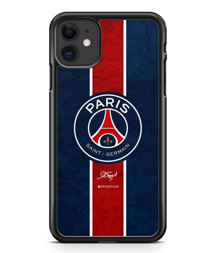 Coque Fifrelin Rigide Noire Pour Iphone 11 Psg Paris Saint Germain 3 Ref 8730