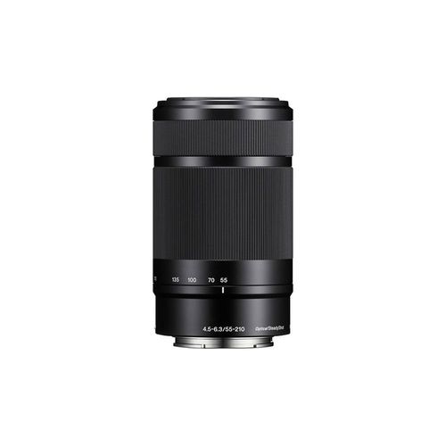 Objectif Sony SEL55210 - Fonction Télé - 55 mm - 210 mm - f/4.5-6.3 OSS - Sony E-mount - pour Cinema Line; a VLOGCAM; a1; a1 II; a6700; a7 IV; a7C; a7C II; a7CR; a7R V; a7s III; a9 III