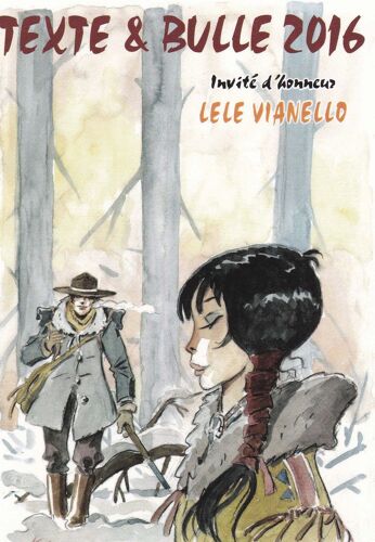 Carte Postale Vianello Lelle Festival Bd Damparis 2016 (Lunes Vénitiennes Pratt...)