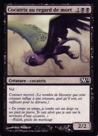 Cocatrix Au Regard De Mort - Magic - M2014 - C - 94/249