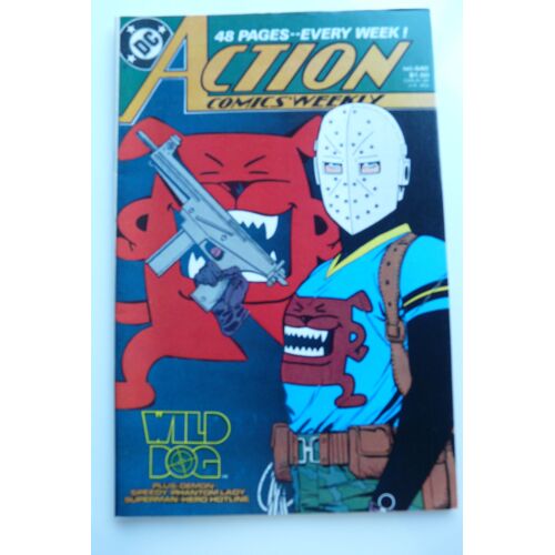 Action Comics Weekly - Wild Dog - Dc Comics 640