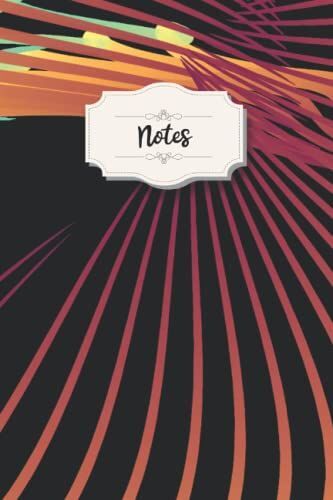Tropical Rave Wave Lights Composition Journal: Ruled Paper Notebook Journal | Wide Blank Journal For Women Men Teens Kids Students Girls Boys For Home School College | 120 Page Notebook 6x9 Inches