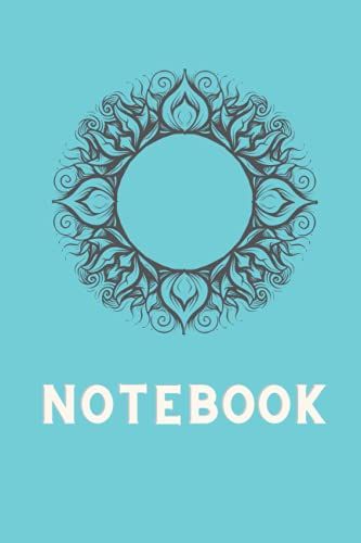 A Notebook For A To-Do List. With Blue-Green Cover. Designer's Notebook. 100 Pages, Size 6 By 9.