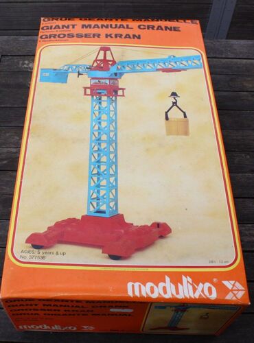Grue Geante Manuelle Modulixo N° 377536 Vintage  Mont Blanc -Mont Blanc