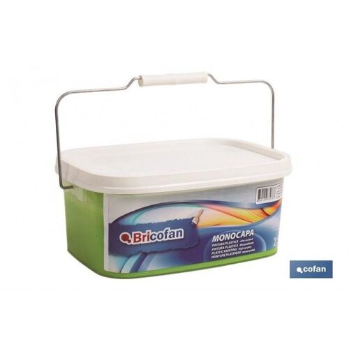 PEINTURE PLASTIQUE MONOCOUCHE Vert Pistache 2.5 LT