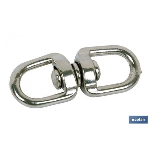 TOURNIQUET ROTATIF NICKELÉ 25X25mm PACK 50 UDS