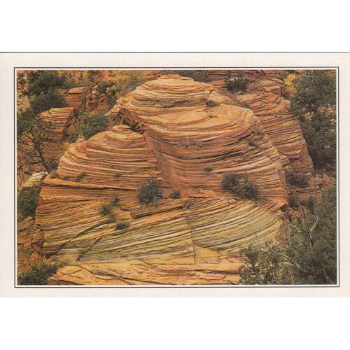 Etats-Unis, " Parc National De Zion, Formations Montagneuses ".