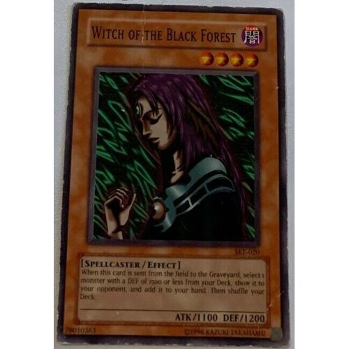 Yu Gi Oh Ske 020 Witch Of The Black Forest