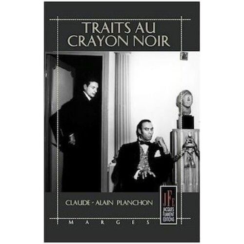 Traits Au Crayon Noir
