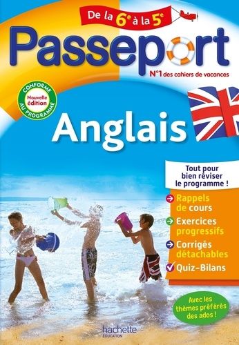 Passeport Anglais De La 6e À La 5e - Edition 2022