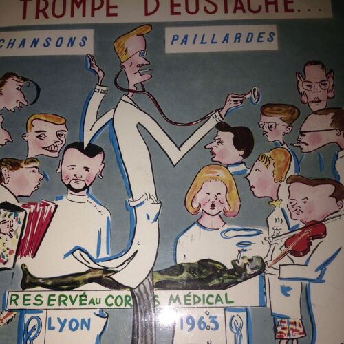 Chansons Paillardes - Réservé Au Corps Médical, Lyon 1963