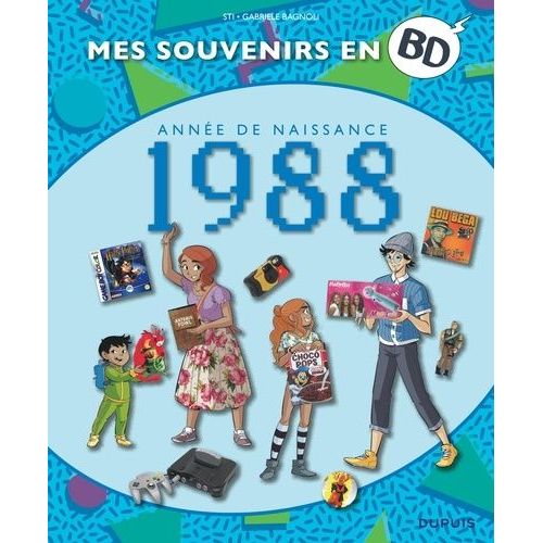 Mes Souvenirs En Bd - Année De Naissance 1988
