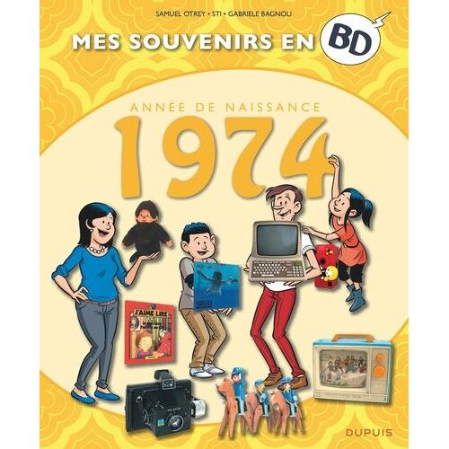 Mes Souvenirs En Bd - Année De Naissance 1974