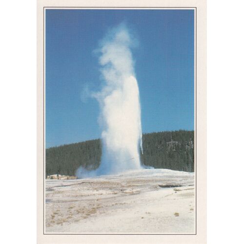 Yellowstone, " Geyser Grand Faithul ", Etats-Unis.