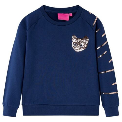 Sweatshirt Pour Enfants Bleu Marine 116