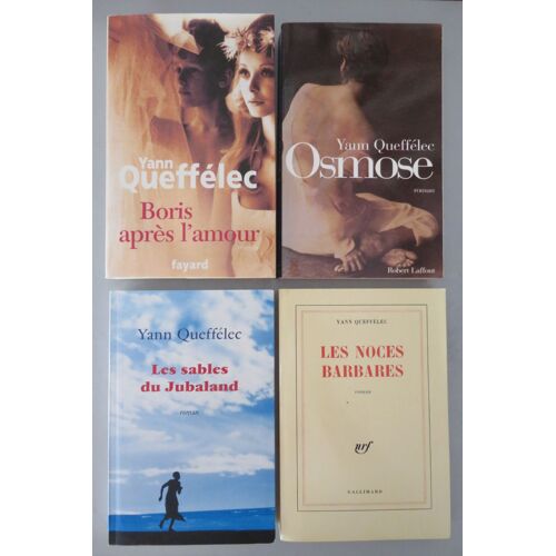 Lot De 4 Livres " Romans " / Yann Queffélec / Diverses Éditions