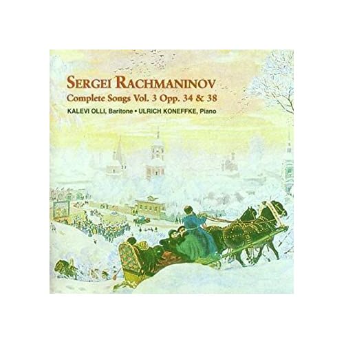 Sergei Rachmaninov Complete Songs Vol. 3 Op. 34 & 38