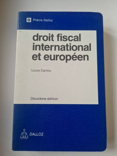Droit Fiscal International Et Européen