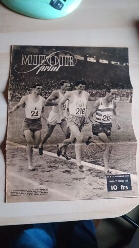 Miroir-Sprint # 9 ("J" Nouvelle Série) Du Mardi 23 Juillet 1946
