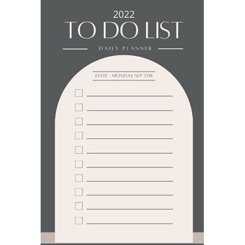 2022 To Do List: Daily Planner