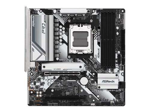 ASRock B650M PRO RS - Carte-mère - micro ATX - Socket AM5 - AMD B650 Chipset - USB-C 3.2 Gen2, USB-C 3.2 Gen 1, USB 3.2 Gen 2, USB 3.2 Gen 1 - 2.5 Gigabit LAN - carte graphique embarquée (unité...