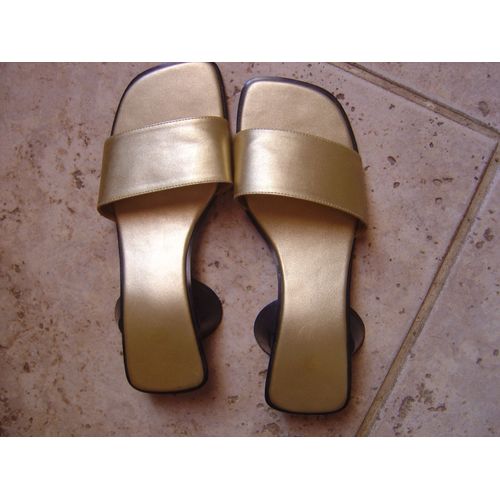 Escarpins Autre 39 Doré