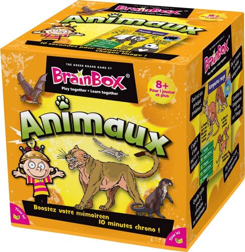 Green Board Game Company Brain Box Animaux