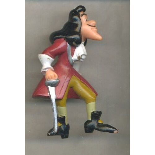 Figurine : Capitane Crochet Dans Peter Pan