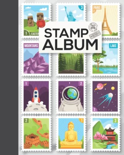 Stamp Album: This Book Will Help You Organize Your Stamp Collection - Stamp Collecting Album For Stamp Collectors