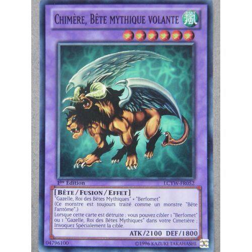 Yu-Gi-Oh - Chimère, Bête Mytique Volante - Lcyw-Fr052 - Super Rare