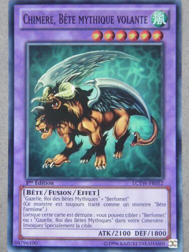 Yu-Gi-Oh - Chimère, Bête Mytique Volante - Lcyw-Fr052 - Super Rare