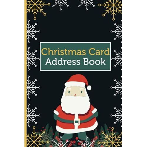 Christmas Card Address Book: Lined & Blank Journal Gifts For Christmas Cute Girls Boys Kids And Women