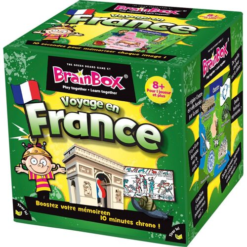 Green Board Games Voyage En France Langue Français