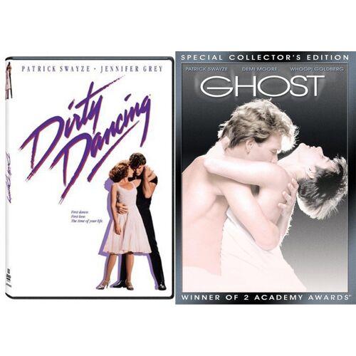 Ghost + Dirty Dancing Patrick Swayze Collection Dvd Movie Set