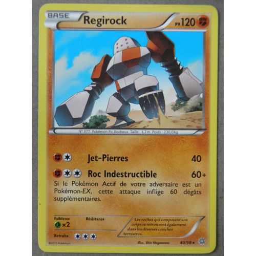Pokemon - Regirock - 40/98 - Rare