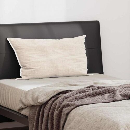 Vidaxl Oreiller Avec Oreiller Blanc 130gsm 100% Coton