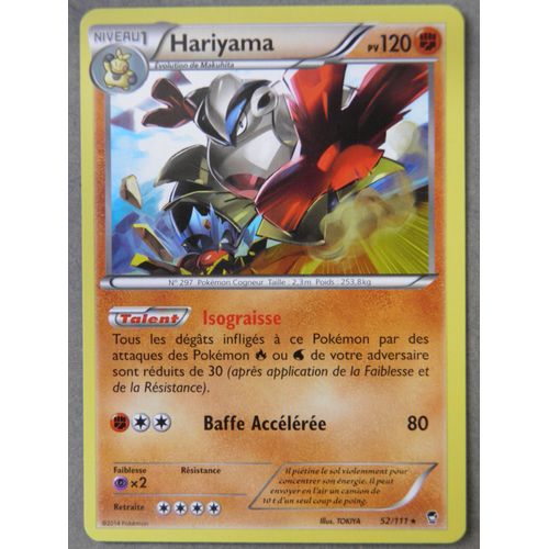 Pokemon - Hariyama - 52/111 - Rare