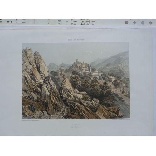 Lithographie En Couleurs De Tourette - 19ème S. - Nice Et Savoie