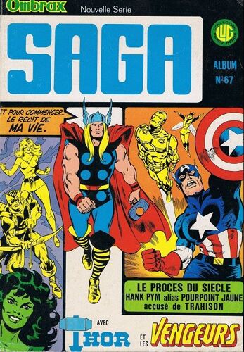 Ombrax - Saga : Album N°67 ( Contient Les N° 243, N°244, N°245, N°246 ) . 