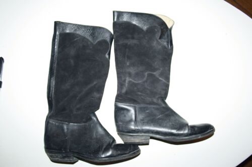 Bottes Cuir Et Daim - 36