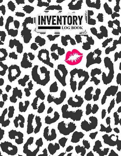 Inventory Log Book: Leopard Print Cover Inventory Log Book, Inventory Log Book For Business | Simple Inventory Tracker, 120 Pages, Size 8.5" X 11" By Otto Adler