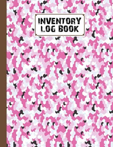Inventory Log Book: Polygonal Cover Inventory List Notebook, Large Inventory Log Book - 120 Pages, Size 8.5" X 11" For Business And Home By Tracey Ferencz
