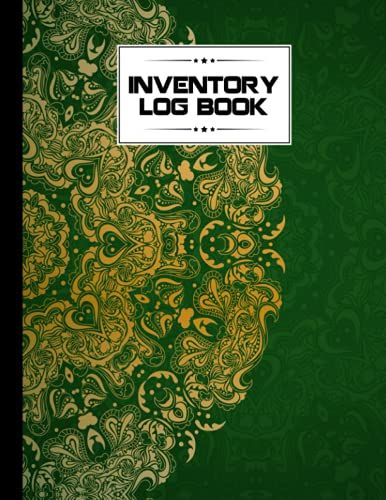 Inventory Log Book: Mandala Cover Inventory List Notebook, Large Inventory Log Book - 120 Pages, Size 8.5" X 11" For Business And Home By Tracey Ferencz