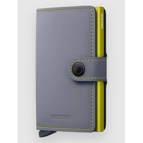 Secrid Mini Matte Portefeuille jaune